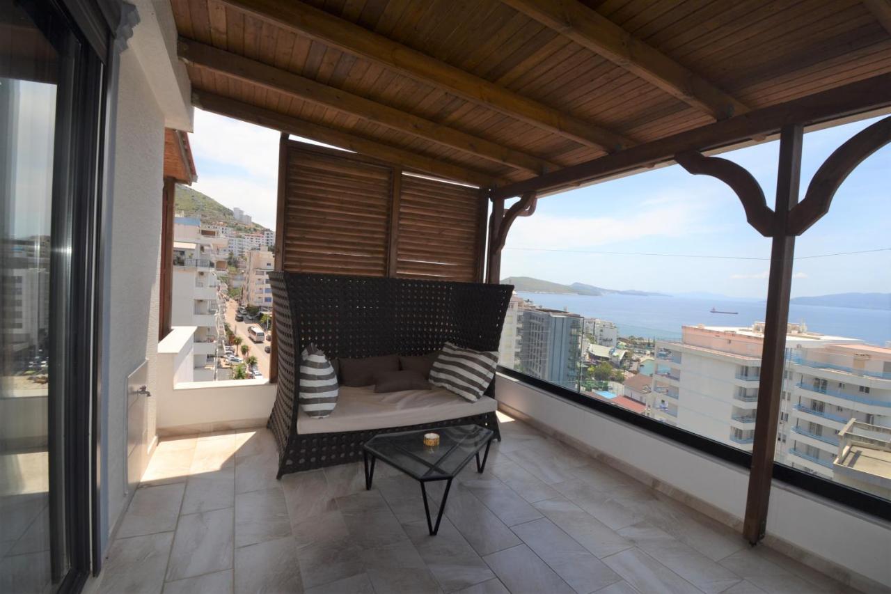 Luxury Penthouse B&E Appartement Sarandë Buitenkant foto