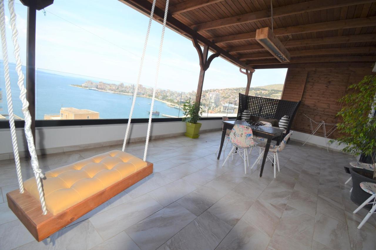 Luxury Penthouse B&E Appartement Sarandë Buitenkant foto
